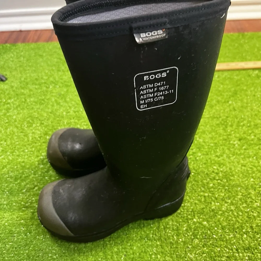 Bogs Boots‎ Mens SZ (4) Womens. (2.5) Food Pro High Rubber Work Boot EUC
